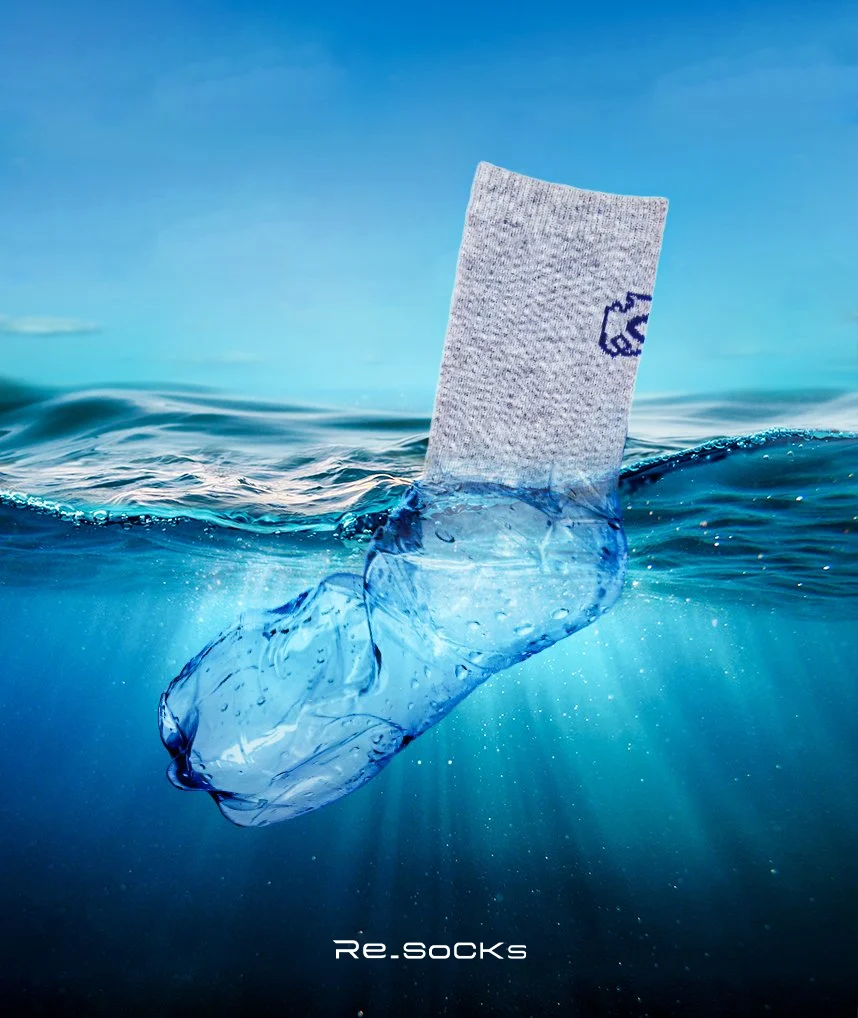Sợi tái chế Recycled Poly resocks