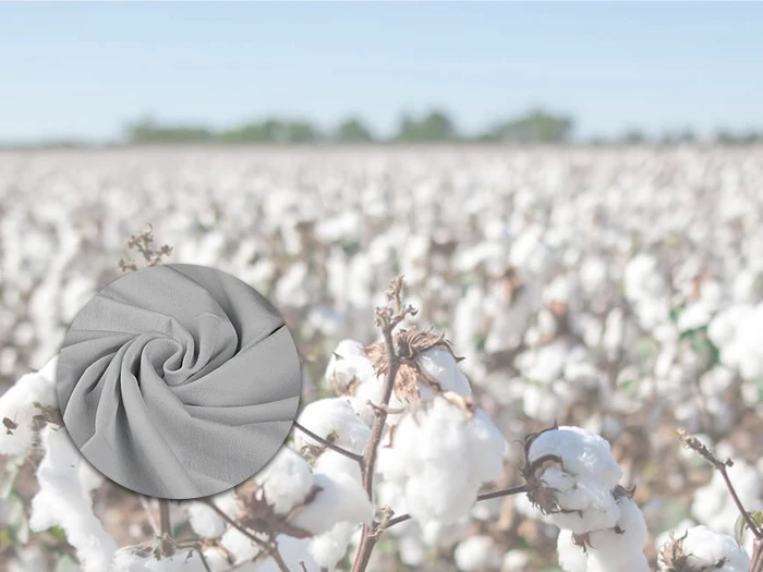 6 Chất Liệu Vải May Áo Choàng Ngủ & Áo Choàng Tắm Được Ưa Chuộng 2 Vải cotton thông dụng