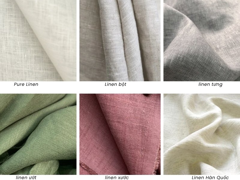 Vải Lanh Là Vải Gì? Vì Sao Linen Vẫn Được Yêu Thích Sau Hàng Nghìn Năm? 9 Các loại Vải Lanh Linen