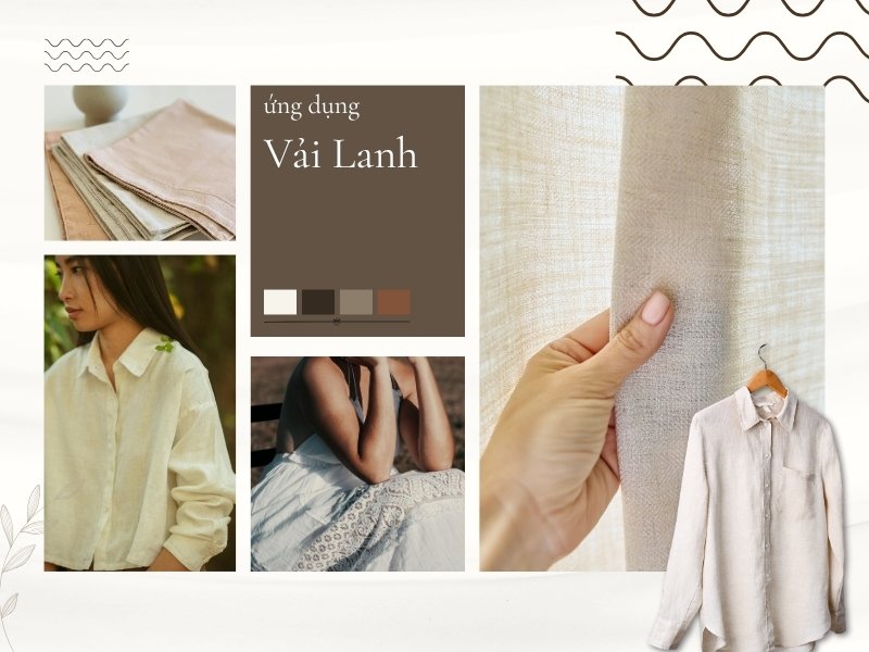 Vải Lanh Là Vải Gì? Vì Sao Linen Vẫn Được Yêu Thích Sau Hàng Nghìn Năm? 11 Ứng dụng của Vải Lanh trong thời trang đời sống
