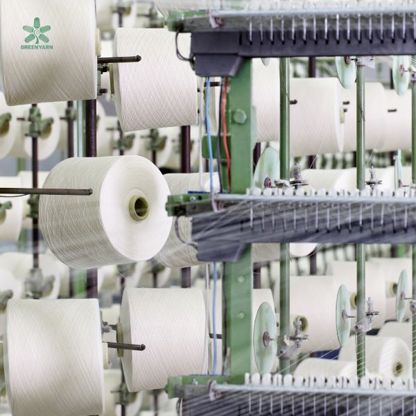 Sợi Bamboo 100% SIRO COMPACT Ne 30s–40s cho sợi đều, bề mặt nhẵn, mềm mịn và hỗ trợ dệt ổn định